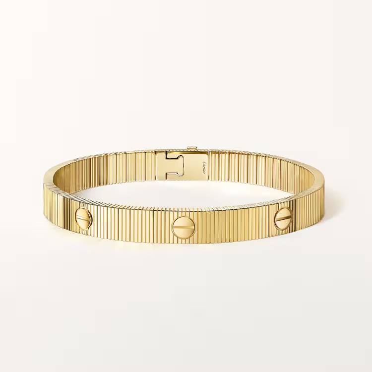 Unlimited Bracelet, flexible Yellow Gold