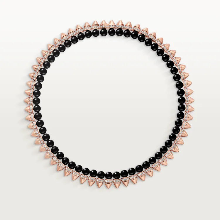 Clash Onyx Necklace