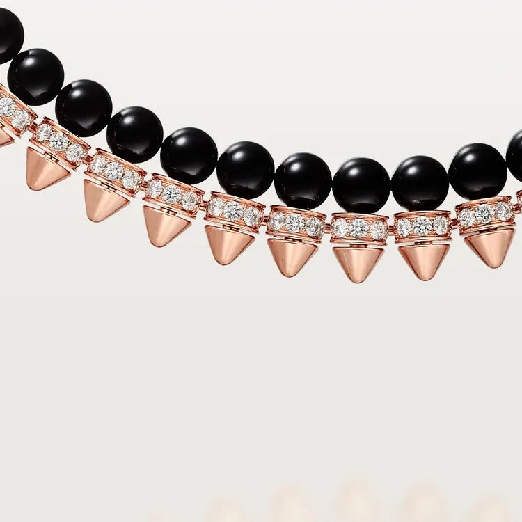 Clash Onyx Necklace