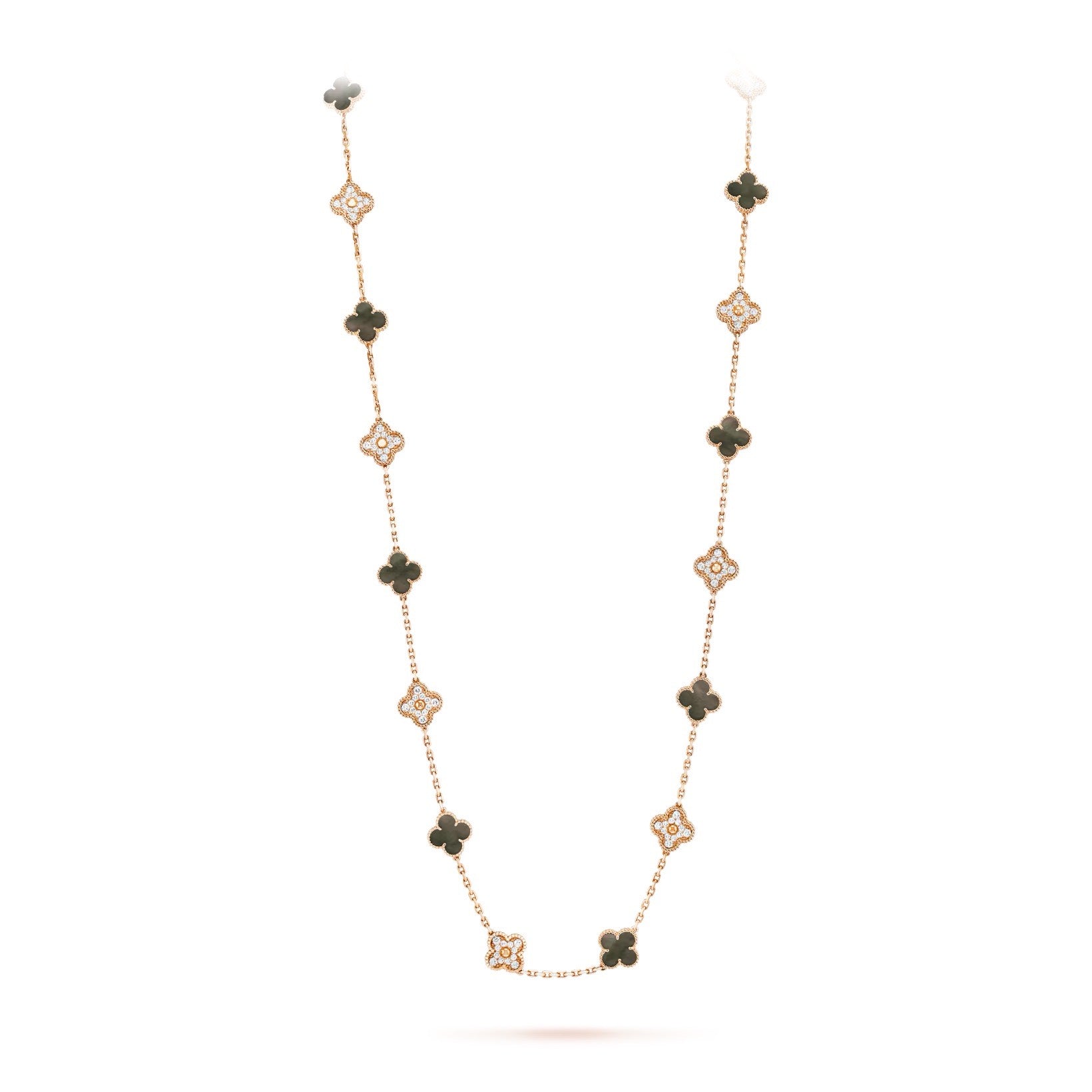 Pearlescent Alhambra Necklace