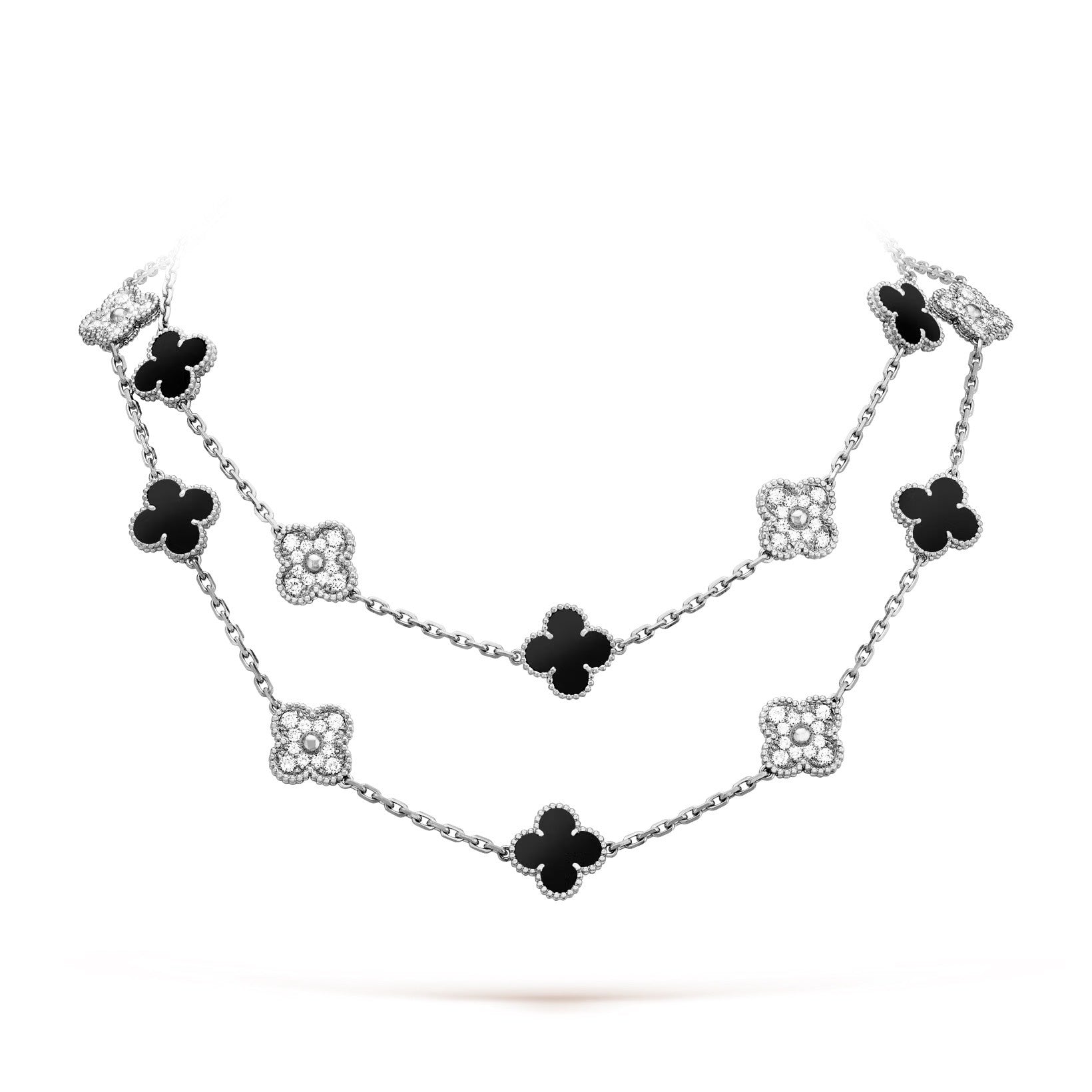 Midnight Spark Onyx Necklace
