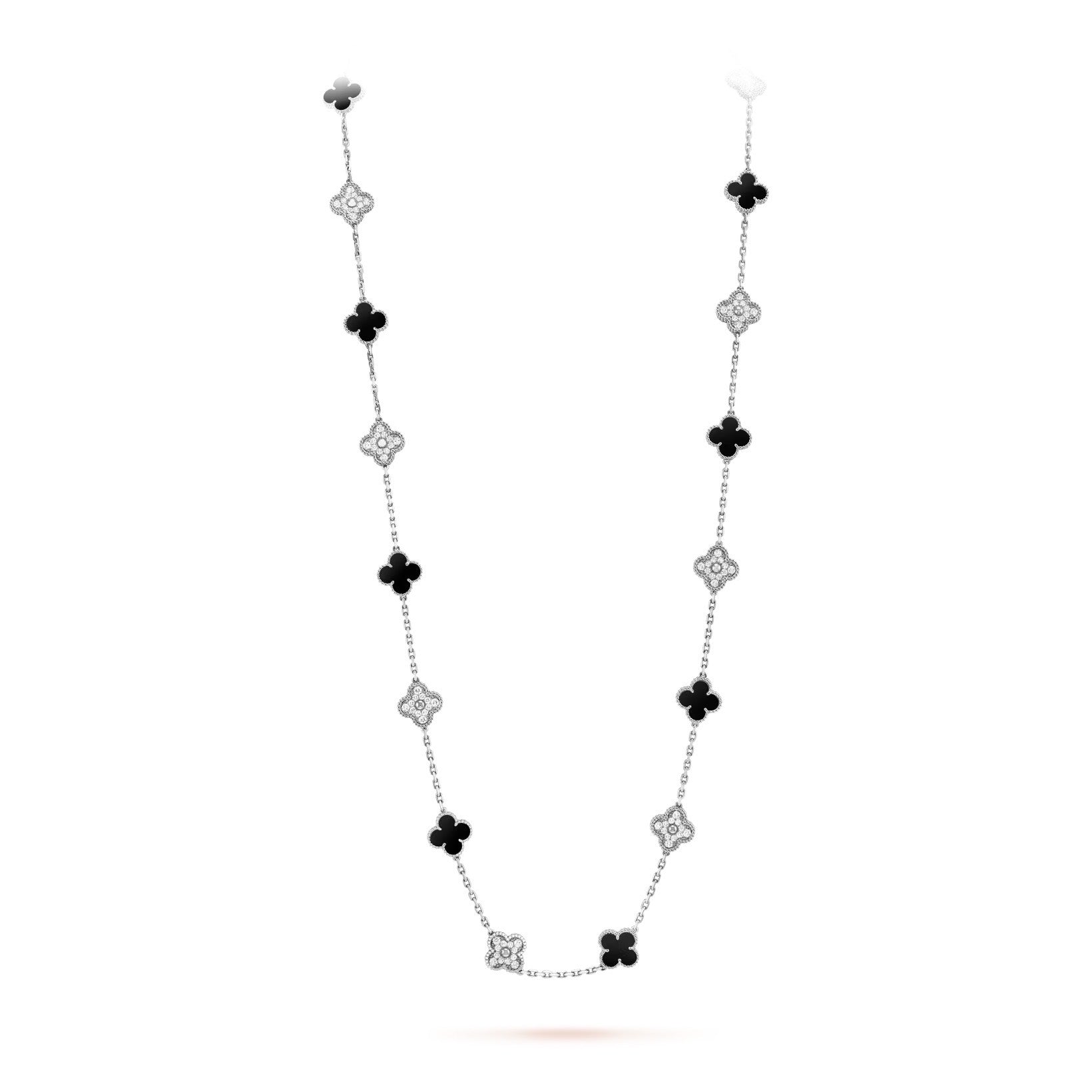 Midnight Spark Onyx Necklace