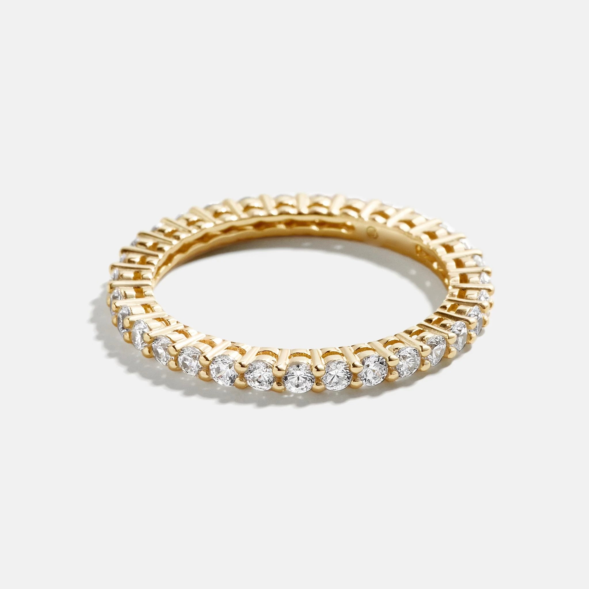 1.5 mm Round Cut Eternity Ring