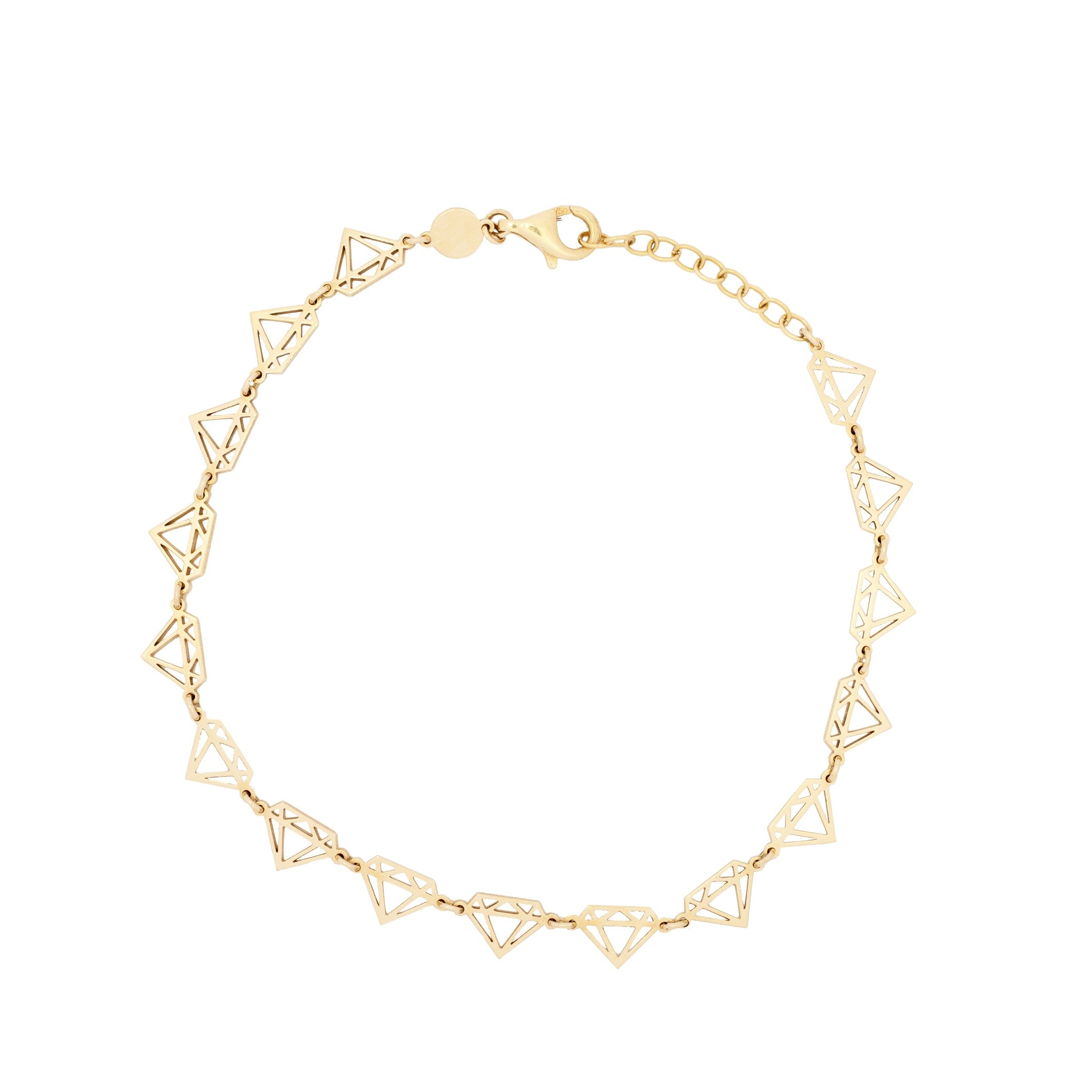 Le Petit Diamond Cut Bracelet